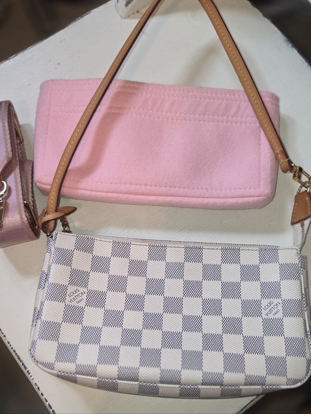 2013 NM LOUIS VUITTON AZUR POCHETTE ACCESSOIRIES CA0183 EXCELLENT